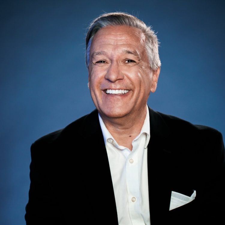 Smiling man in a business suit